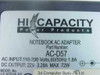 Hi Capacity Notebook DC to DC Adapter (AC-D57)