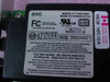 GVC F-1156IV/R9F modem card FCC compliance label – showing model number, FCC Part 68 registration DK4TAI-34649-M5-E, AC REN 0.7B, and Industry Canada markings
