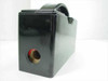 RS Components 415-092 BS88 B2 Fuseholder – side view showing front-connected brass terminal port with red ring