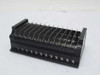 Compaq 29917-002 DAT 12-slot autoloader cartridge magazine tray – angled top-front view showing all 12 cartridge slots with wire retainer clips
