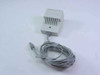 Hayes 3123US Personal Modem 2400plus — top and front view showing vented housing and attached RJ11C cable
