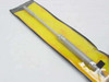 Omega RH-30-2 humidity sensor probe in original yellow protective sleeve — probe detail