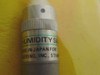 Close-up of RH-30-2 probe tip label reading 'Humidity Sensor — Made in Japan for Omega Engineering Inc.'