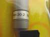 Close-up of probe barrel label confirming model number RH-30-2