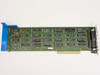 Everex EV-817 MCA Tape Drive Controller Card PWA-00485-00 – full top-down view of component side showing all ICs and 50-pin D-Sub connector