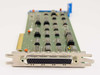 Everex EV-817 MCA Tape Drive Host Adapter – end-on view showing 50-pin high-density D-Sub external connector on bracket