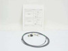 Avaya ML2LC-SC-15 fiber optic light guide cable assembly with LC and SC connectors, shown with installation guide sheet