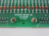 Advanced Imaging Inc 9376902 ELG Board — close-up of silkscreen label reading ADVANCED IMAGING INC, ELG BOARD, 9376902, with diode array components visible
