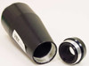 VBZ-0058 objective lens – disassembled view from above showing interior barrel threading and separate lens element