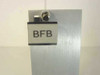 IVS BFB Module front bracket closeup showing BFB label and SMA-style connector