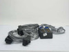 Ultracision Slider ID System Breakout Box shown with full cable harness and remote key module — overhead view