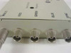 Crimson Tech CVS-3/W side panel showing five BNC output connectors labeled MULTI RED GREEN BLUE SYNC