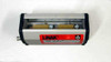 Linak LS 22-50 actuator housing top view showing internal track, two micro switches, and 6mm shaft side port