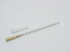 Cigarette Easy Roller metal auger retrofit kit — auger and white nylon cap shown separately, brass threaded fitting visible