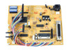 Citizen CBM iDP3535 main logic board – PCB labeled 3535-01 showing DIP switch bank, DB-25 connector, and control wiring harness