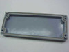Vibro Meter SA IPC 619 M2-01 Signal Conditioner — bottom cover / lid removed, showing gasket seal channel in aluminum enclosure