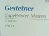 Gestetner CopyPrinter Masters CPMT2 box label closeup showing 2 x 680g/24oz and CPMT2 designation