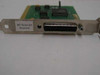 HP C2502-66500 ScanJet ISA SCSI Card – bracket closeup showing 25-pin DB25 female connector and HP ScanJet Scanner label