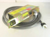 Digital 881A Distribution Power Module 24A front panel and input cable with twist-lock plug – three-quarter view