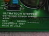 Ultratech Stepper 03-20-00933-03 board label closeup showing part number, Rev A1, serial number, Copyright 1987, Made in USA