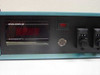 Analogic Measurometer II front panel – LED digital display, power switch, and indicator light on teal controller enclosure