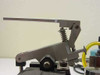Pneumatic actuator arm assembly – side view showing spring-loaded pivot arm and precision contact tip