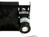 Oriental Motor 2RK6GK-AA induction motor with 2GK30KA gear head — 115V 60Hz 1800rpm label visible, mounted to bracket