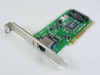 D-Link DFE-530TX+ Rev D2 PCI Fast Ethernet network card – front view showing RJ45 port and bracket