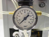 Ultramation OA-4 close-up of WIKA pressure gauge face showing 0-160 PSI scale with needle resting near 20 PSI