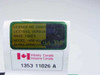 Close-up of Askey 1456 VQL4 regulatory label showing SATRA approval, Make: Askey, Model: 1456 VQL4, Industry Canada certification
