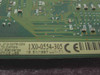 STB Systems 1X0-0554-305 AGP video card PCB label close-up showing part number, CE mark, and 1997 date code