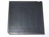 Entegris H20-0145-62C02 individual black chip tray bottom view showing grid pattern and side ID notch