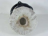 Electrothermal MG7802 heating mantle bottom view showing mesh weave and central opening with heat element visible