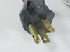 Electrothermal MG7802 heating mantle standard US two-prong power plug close-up