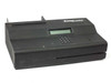 RCS ExpoLead POS terminal front view showing LCD display, numeric keypad, and magnetic card reader slot