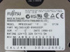 Fujitsu MPB3064AT drive label showing model, part number CA01630-B946000P, date 1998-03, and 12V/5V ratings