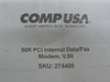 CompUSA 56J PCI Internal Data/Fax Modem, V.90 SKU274406