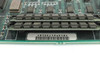 IBM PS/2 8530 System Board – close-up of barcode label reading 81AP2173015 near J13 connector and memory chip array