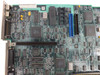 IBM PS/2 8530 System Board – close-up of opposite board corner showing large QFP controller ICs and supporting circuitry