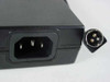 Epson PS-180 IEC C14 AC inlet port and 3-pin proprietary output connector close-up