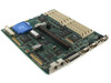 NCR 517-0001001 system board for NCR 3230 — angled top view showing ISA expansion slots, Intel OverDrive socket, and rear I/O connectors