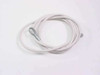 Qualtec 06127 Lok-Kit security cable with looped metal end fitting — coiled, full length view