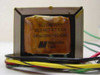 Magnetek Triad F-357X secondary label showing 25.2 VCT at 1.0A with GRN-GRN/YEL-GRN lead identification and Magnetek Triad logo