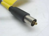 PowerXtender yellow output cable with multi-pin DC tip connector closeup