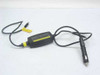Xtend Micro PowerXtender Laptop Airplane and Auto Adapter full cable view with cigarette lighter plug and yellow-jacketed output cable