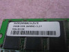 Samsung 256MB DDR PC2100 close-up of label: 184DR256M668,SA,BA70 / 256MB DDR-266MHz-CL2.5 / 9104-0111M