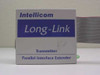 Intellicom Long-Link Transmitter Parallel Interface Extender – front label close-up showing Intellicom branding and product description