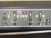 Topaz MN1C-AD075 Power-Flow control panel – front panel showing analog metering gauges, supply/transformer/output indicators with LED lamps, alarm indicators, and control switches