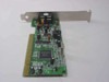 Encore ENF656-PCIH-MOPR PCI modem card – side view showing main controller IC markings and component layout