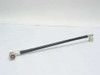 Times Microwave LMR-400 RFN-1009-3I 1ft coaxial cable with N-type male right angle connectors at both ends — full cable view